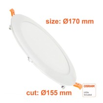 Comprar Placa Slim LED Circular 15W - OSRAM CHIP DURIS E 2835