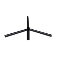 Cruceta de Acero de 3 Brazos