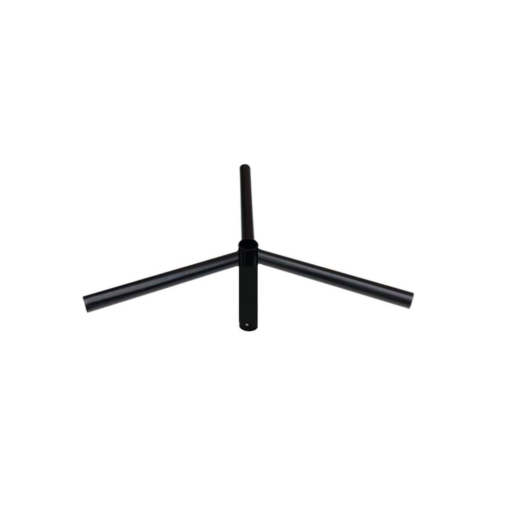 Cruceta de Acero de 3 Brazos