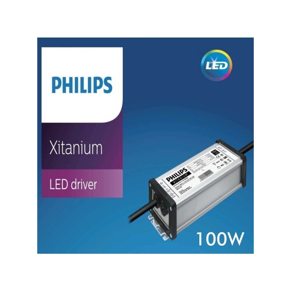 Driver Philips XITANIUM para Luminarias LED de hasta 100W - 2100 mA - 5 años Garantia