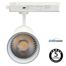 ✔️ Foco Carril Monofásico 40W NEW MAYA Blanco CRI92 - Luz Seleccionable