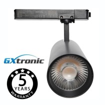 ✔️ Foco LED 40W - 34W NEW MAYA Negro Carril Monofásico - CCT - CRI+92 - UGR13 - HIGH LUMEN