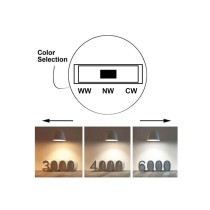 ✔️ Foco LED 40W - 34W NEW MAYA Negro Carril Monofásico - CCT - CRI+92 - UGR13 - HIGH LUMEN