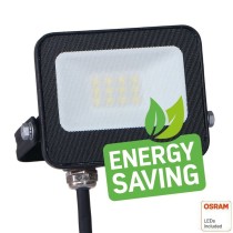 ▷ Foco Proyector Negro 10W 1100Lm Exterior IP65 OSRAM CHIP - ACTION PRO