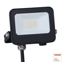 ▷ Foco Proyector Negro 10W 1100Lm Exterior IP65 OSRAM CHIP - ACTION PRO