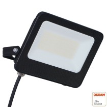 ▷ Foco Proyector Negro 50W 5500Lm Exterior IP65 OSRAM CHIP - ACTION PRO