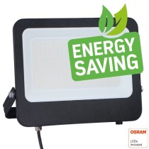 ▷ Foco Proyector Negro 200W 22000Lm Exterior IP65 OSRAM CHIP - ACTION PRO