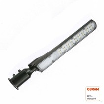 ▷ Farola Led 100W Negra AREA FLEX Orientable OSRAM Chip - Exterior IP65