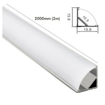 Comprar Perfil Aluminio 2 metros Angular 90º - L - para Tiras de LED