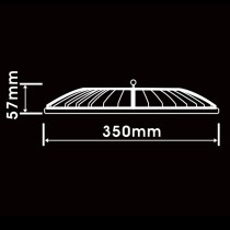 ▷ Campana Industrial LED UFO Multivatio 80W a 200W CHIP LUMILEDS - ERMES