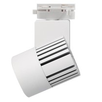 ▷ Foco Carril Monofásico GRAZ 40W CRI+98 | chip Bridgelux | 3CCT