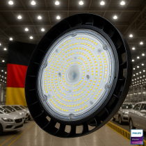 ▷ Campana Industrial LED UFO GERMANY | Alta Eficiencia y Regulación 1-10V