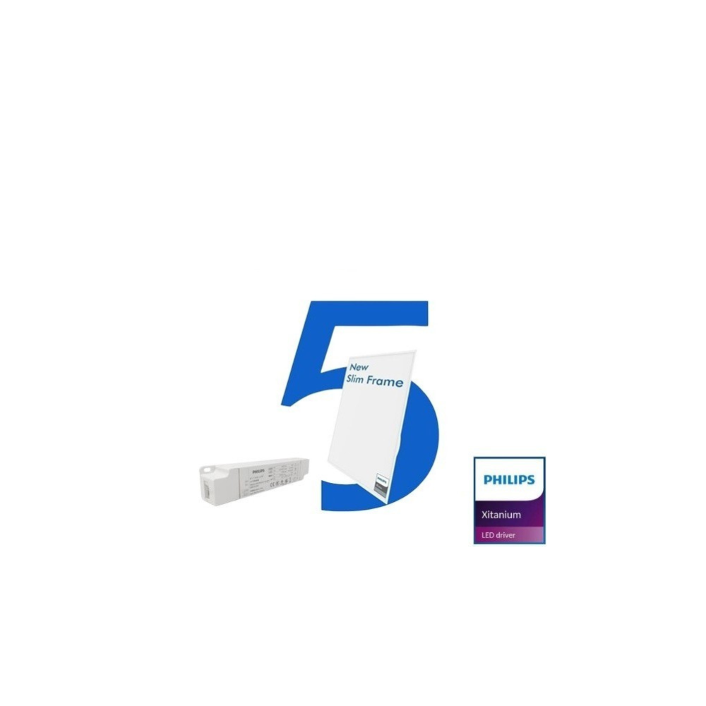 PANEL LED 60X60 REGULABLE 1-10V PHILIPS XITANIUM