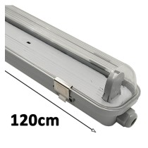 Estanca IP65 para 1 TUBO de LED - 120cm