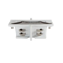 Unión RECTA en "I" de carril TRIFÁSICO