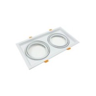 Comprar Marco BLANCO doble orientable para AR111