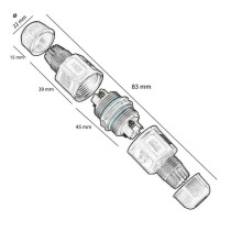Comprar Conector de cables en "I" IP67