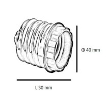 Comprar Casquillo Adaptador IP20 E27-E40