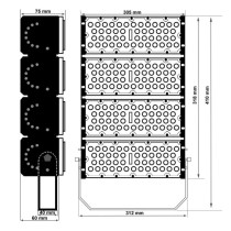 Comprar Proyector LED 200W MAGNUM AIR 180Lm/W 136ºx78º