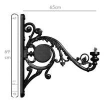 Comprar Soporte para Farola Palacio - Aluminio - 65cm