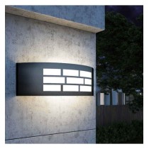 Comprar Aplique Pared LED E27 GOTEMBURGO GRIS EXTERIOR