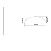Comprar Aplique LED 12W CANNES Doble Luz Exterior IP54