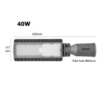 comprar Farola LED 40W HALLEY BRIDGELUX Chip 140lm/W