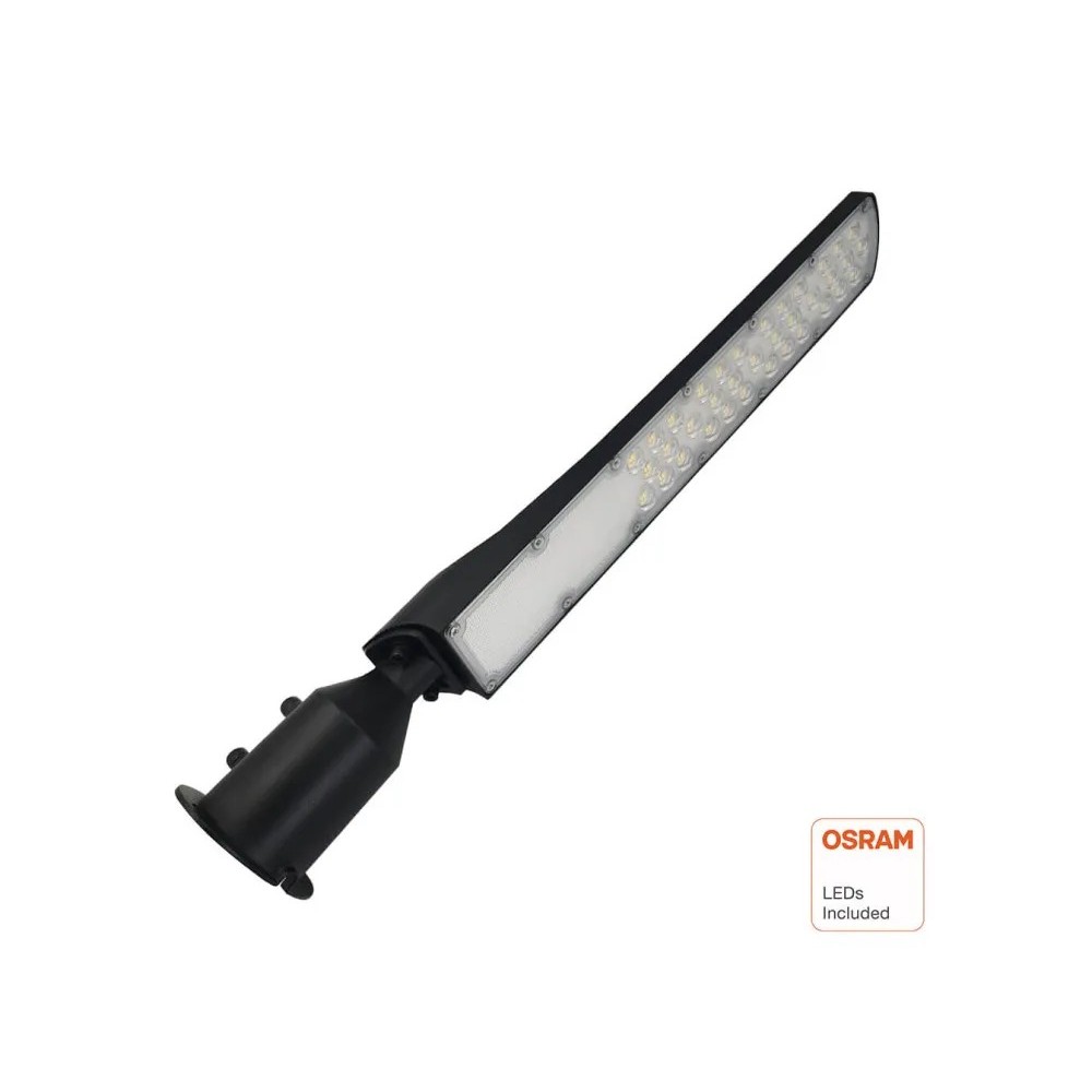 ▷ Farola Led 50W Negra AREA FLEX Orientable OSRAM Chip - Exterior IP65