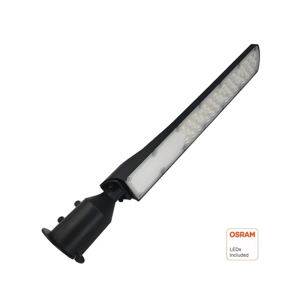 ▷ Farola Led 100W Negra AREA FLEX Orientable OSRAM Chip - Exterior IP65
