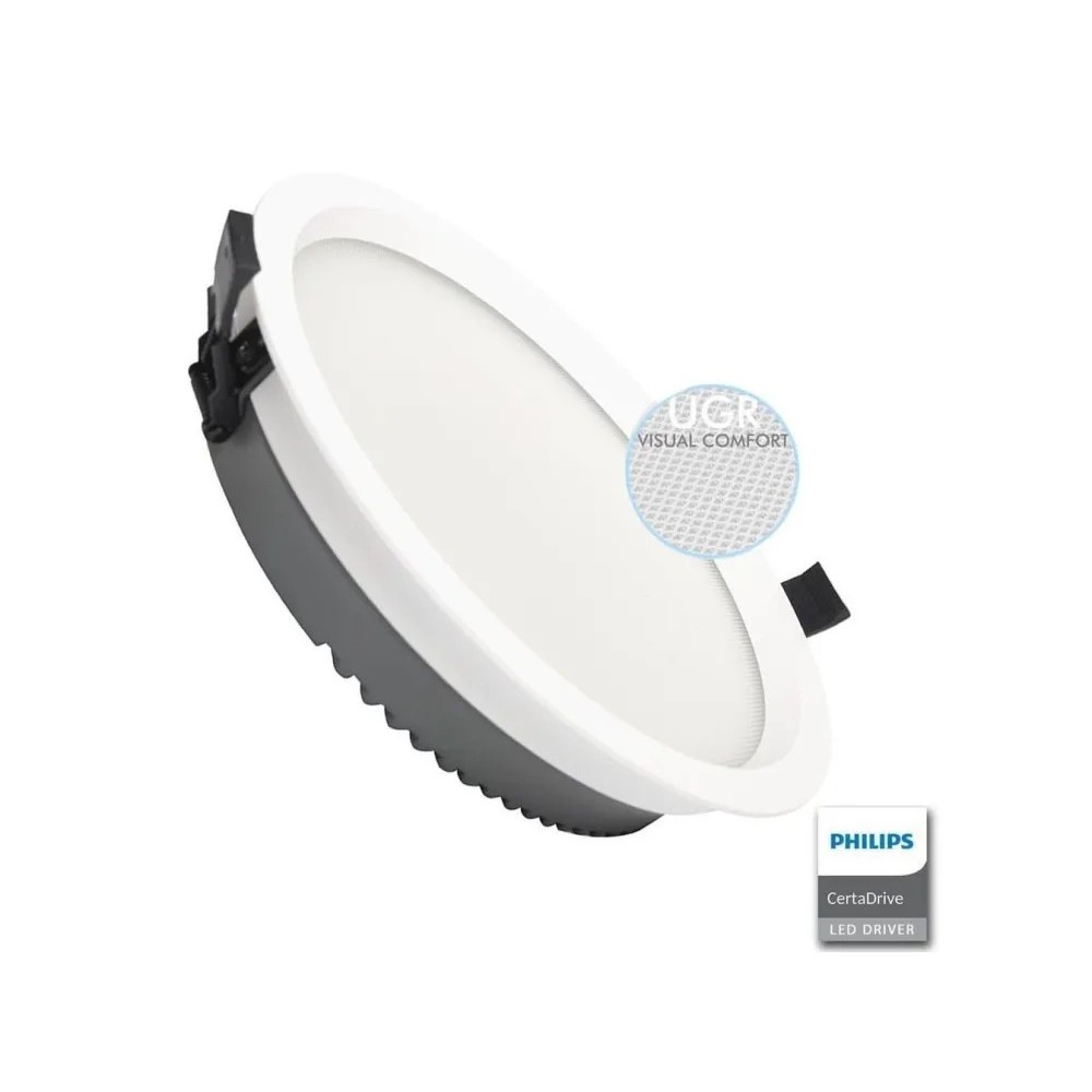 Downlight LED 40W Circular - Philips CertaDrive - CCT - UGR17
