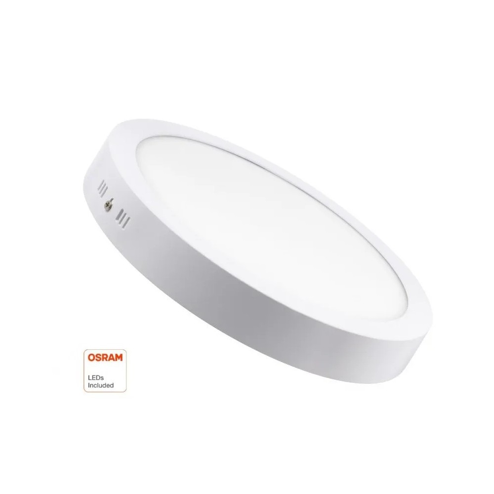 RESERVA ENERO Plafón Downlight SUPERFICIE LED Circular 18W - OSRAM CHIP DURIS E 2835