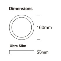 Comprar Plafón LED Circular 15W UGR19 GXtronic | 4CCT | Ultra delgado