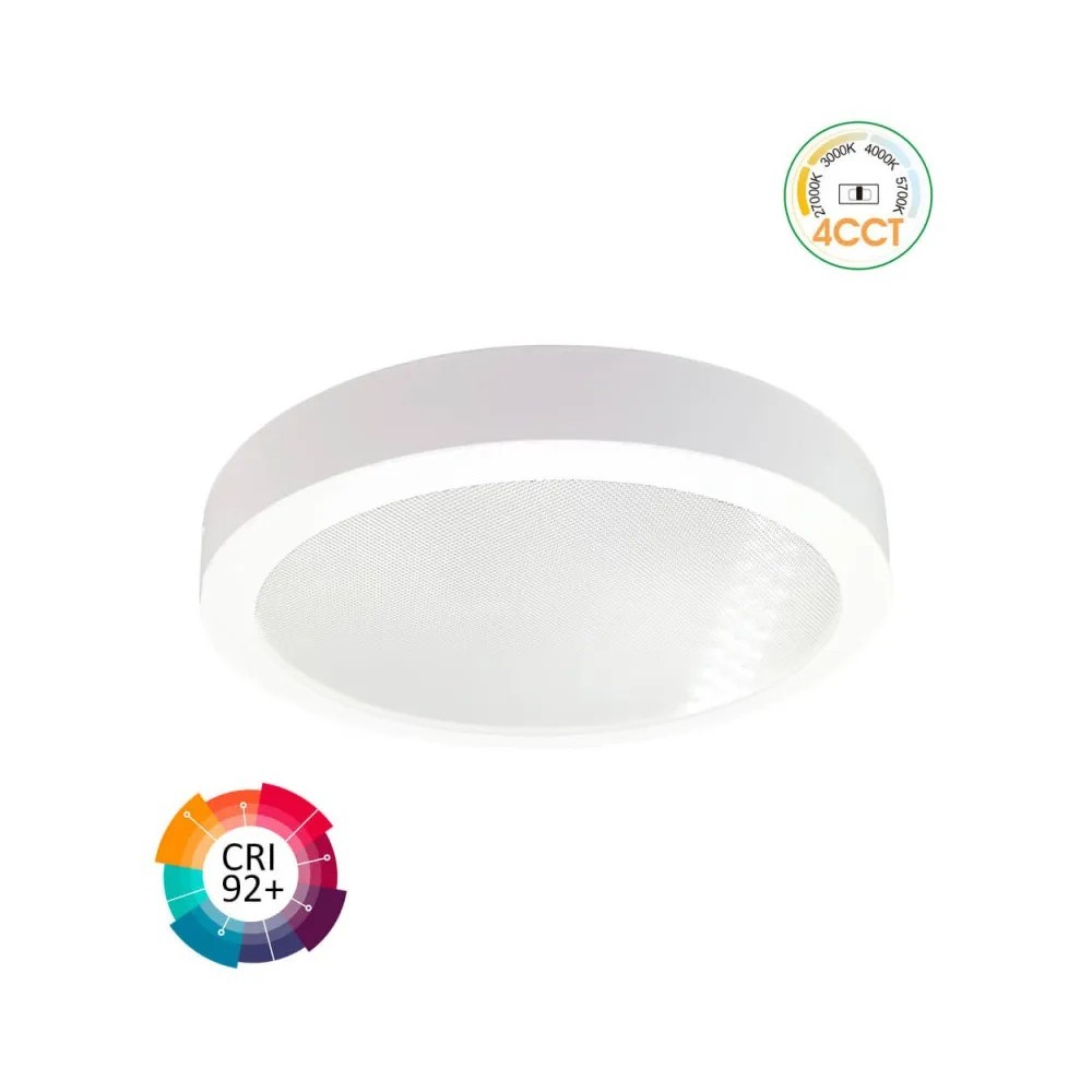 Comprar Plafón LED Circular 15W UGR19 GXtronic | 4CCT | Ultra delgado