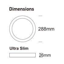 Comprar Plafón LED Circular 30W UGR19 GXtronic | 4CCT | Ultra delgado