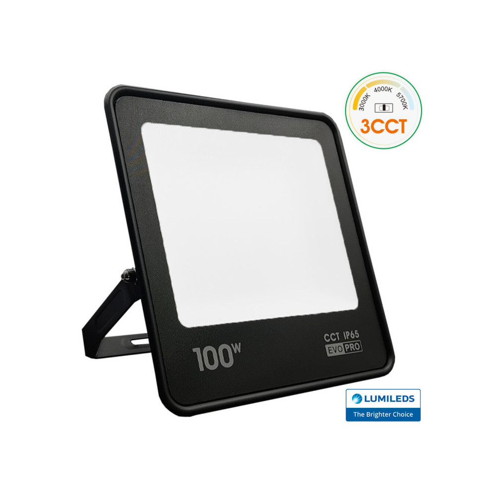 Foco Proyector Exterior LED 100W - EVO PRO - CCT - Chip Lumileds