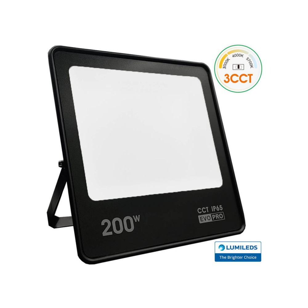 Foco Proyector Exterior LED 200W - EVO PRO - CCT - Chip Lumileds