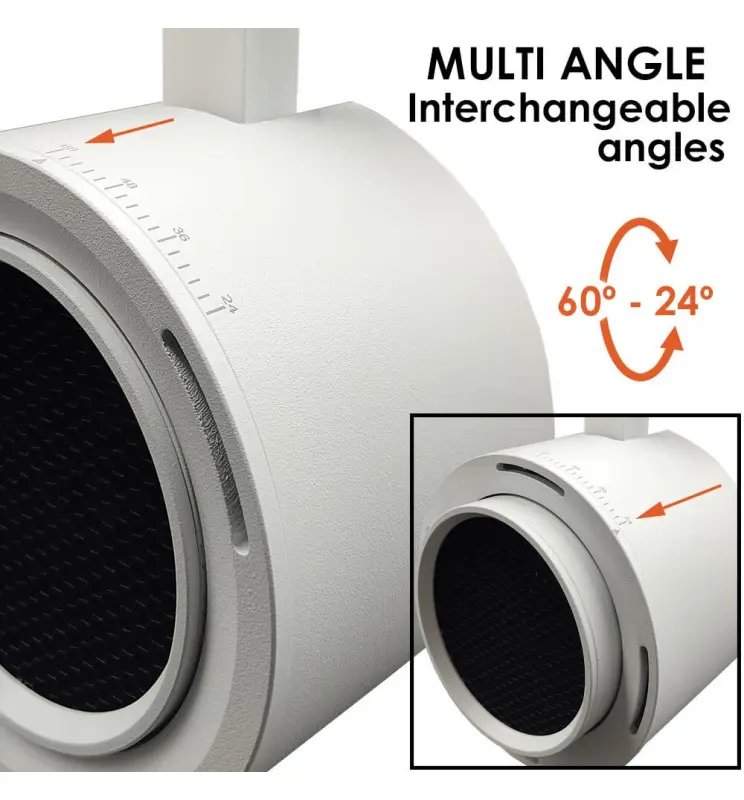 Foco LED 40w 26w Trifasico Roma Optica Regulable Ugr13 CCT - Vista Detalle #3