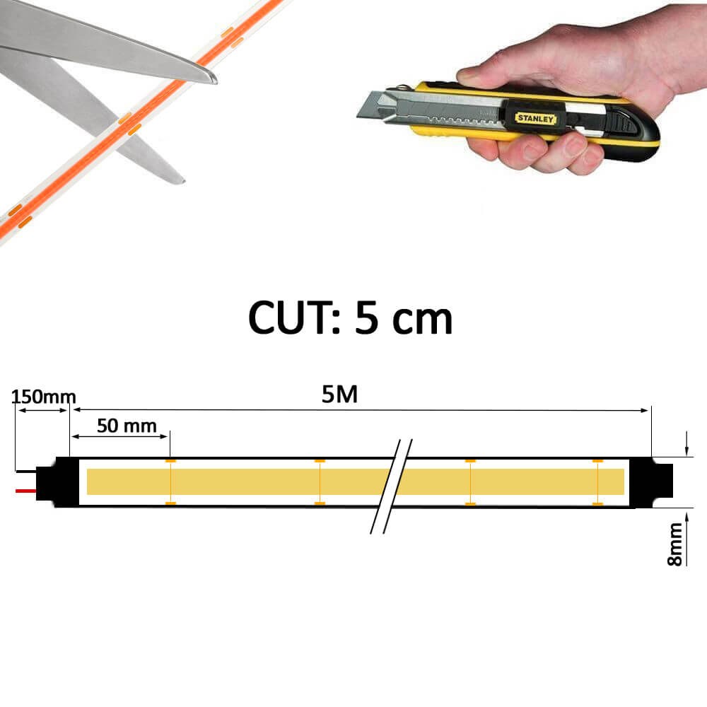 Tira LED COB 24v Carniceria - 副图 1 - #1