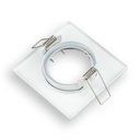 Aro Orientable Cuadrado Blanco GU10 - #1