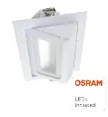 Foco Proyector LED 40w OSRAM Chip Orientable Rectangular Color Seleccionable CCT 120 - Vista De