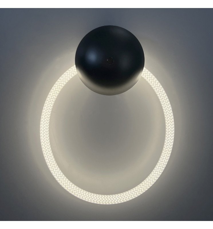 Aplique LED 12W- SATURNO - Pared interior - 3500K - Detalle 1