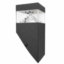 Aplique de Pared LED 8W Chip SAMSUNG HAMM IP44 - Detalle 1