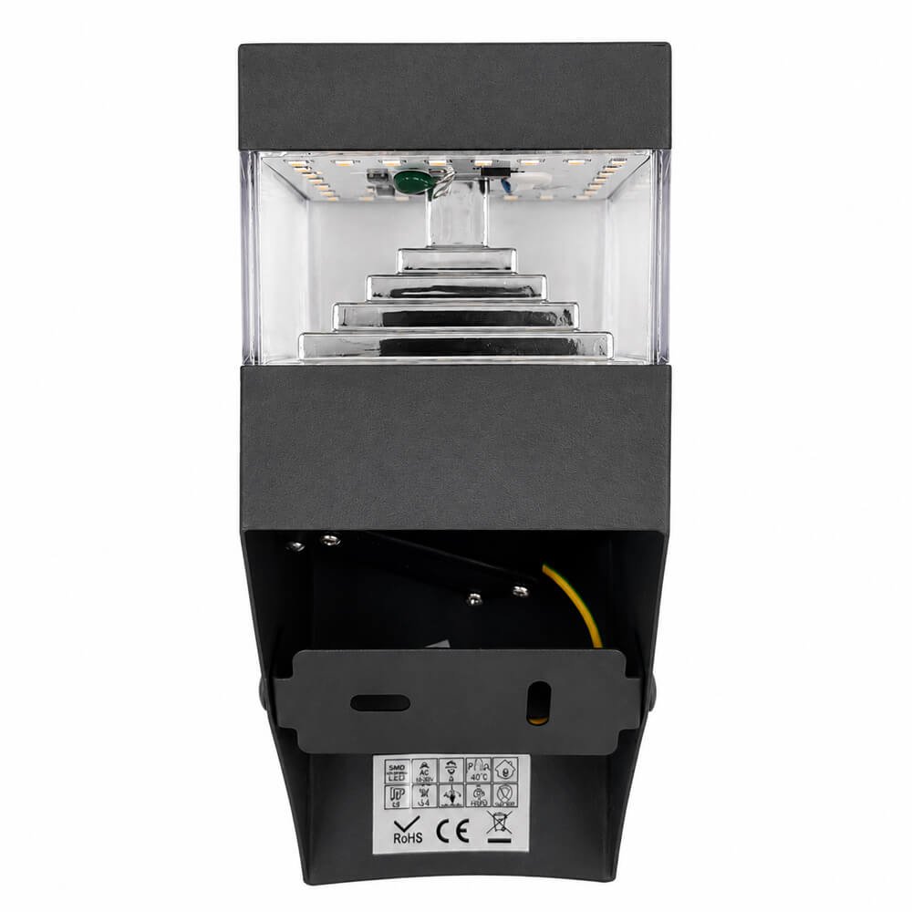 Aplique de Pared LED 8W Chip SAMSUNG HAMM IP44 - Detalle 3