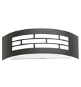 Aplique de Pared LED E27 GOTEMBURGO Grafito Interior y - Detalle 2