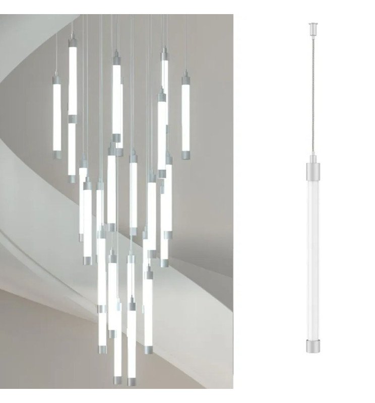 Lámpara LED Colgante - Multiformas FLEXI NEON - BADEN - Detalle 3