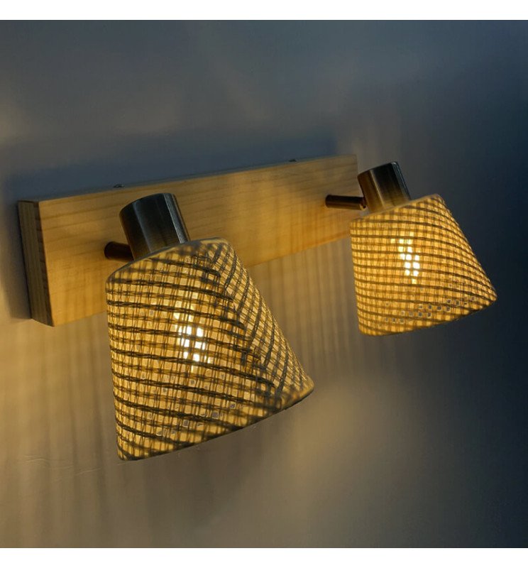 Aplique LED SKEI - Para 2 X E14 LED - Detalle 3