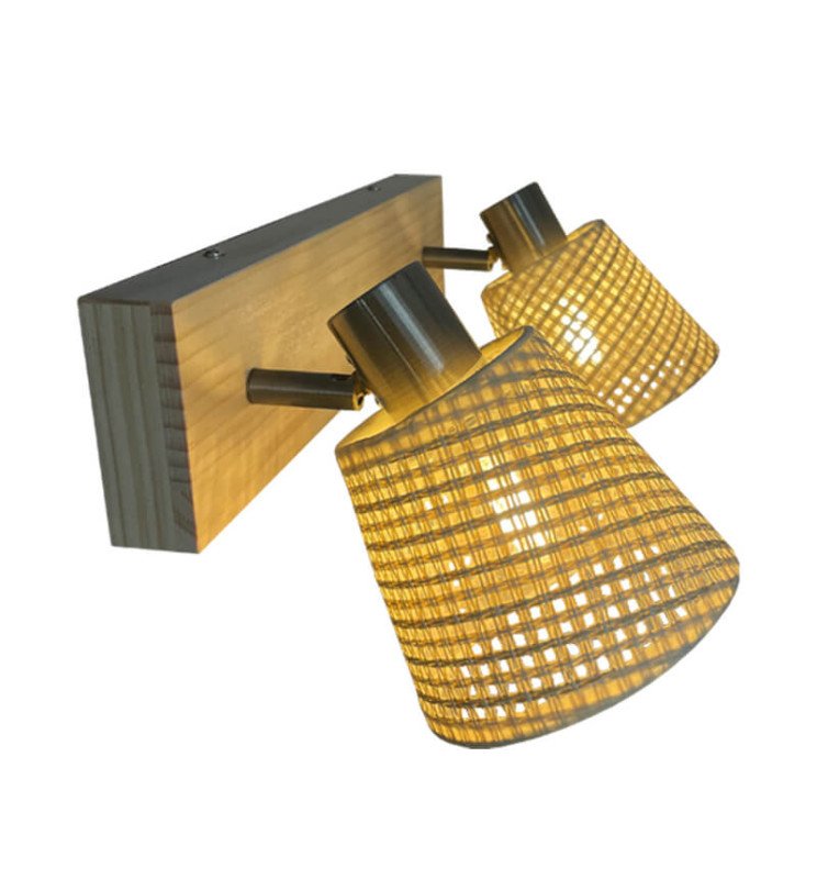 Aplique LED SKEI - Para 2 X E14 LED - Detalle 5
