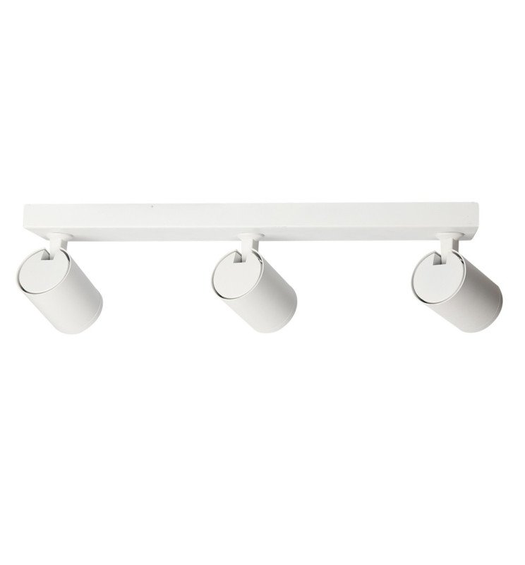 Aplique de Techo Orientable Blanco para 3x GU10 - Detalle 5