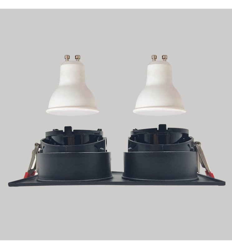 Aro basculante doble - Serie Oculus - GU10-MR16 - Detalle 5