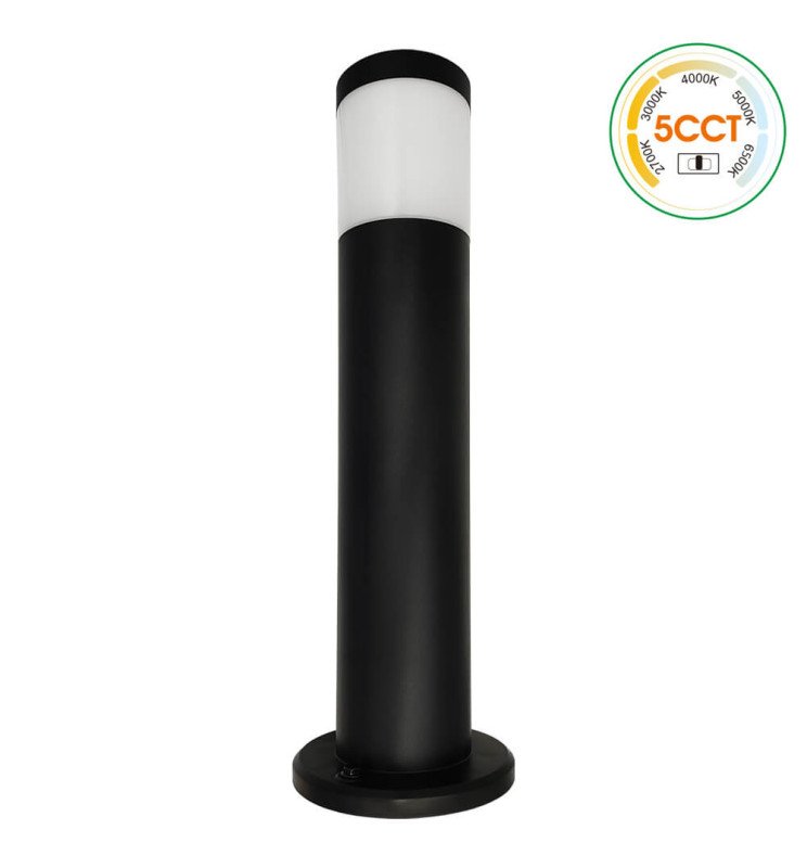 Baliza LED Circular 9W - GARDEN - 5CCT - Exterior 57cm - Detalle 1